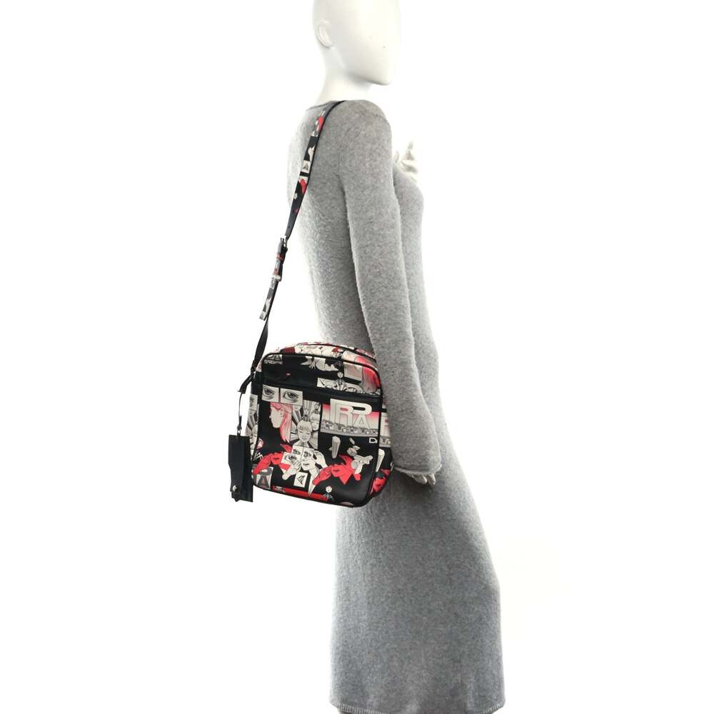 Prada X James Jean Vitello Dna Flat #268724P11B - Picture 2 of 11
